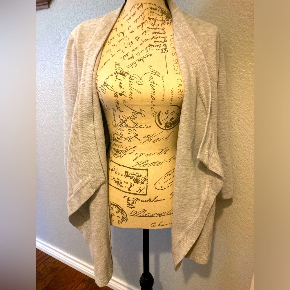 Banana Republic Gray Blazer Cardigan